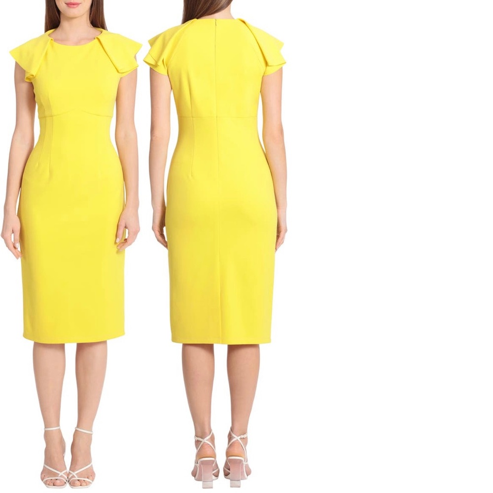 Maggy London
Fold Seam Midi Dress